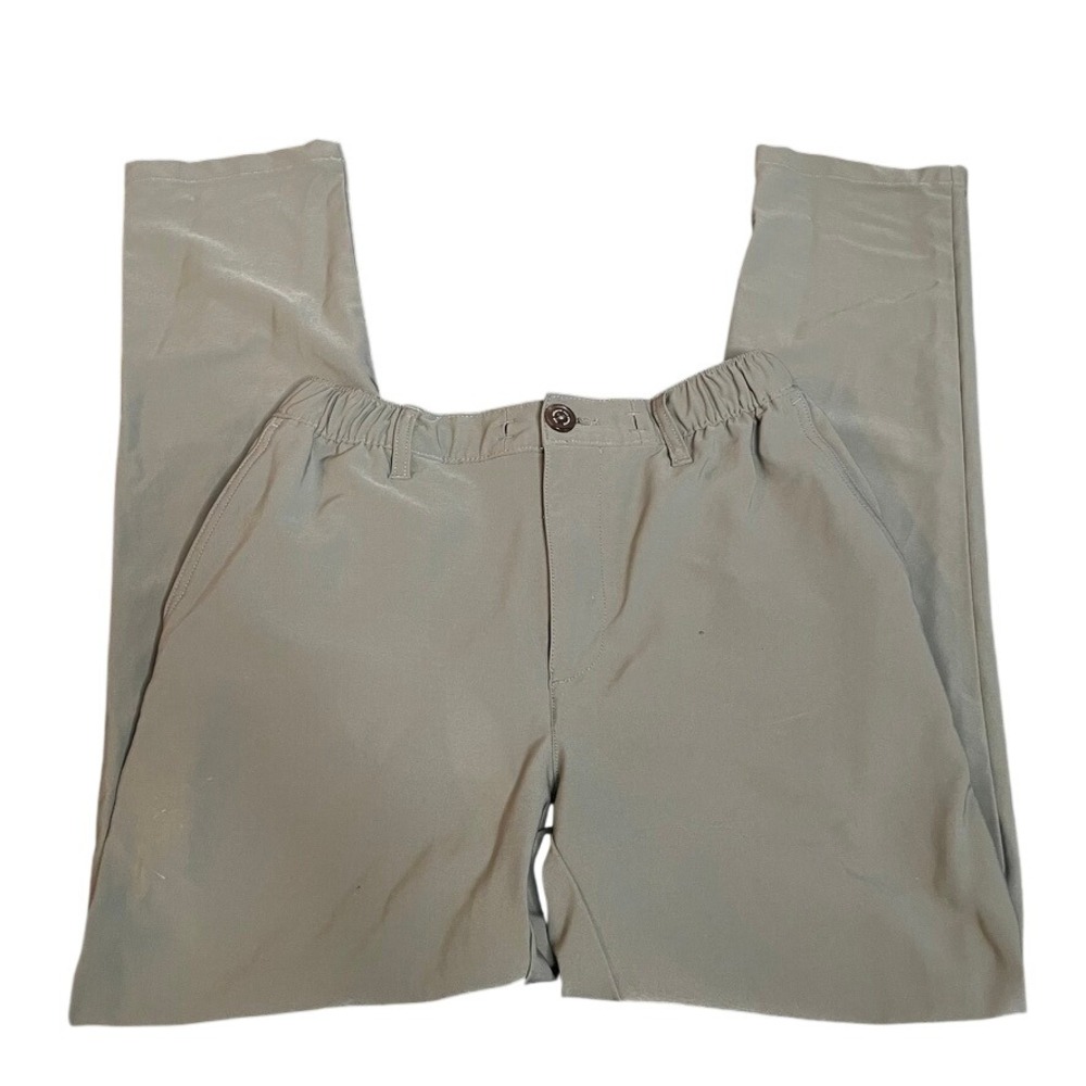 Chubbies Everywear Pants Mens Small Sage Green Elastic Performance Trousers